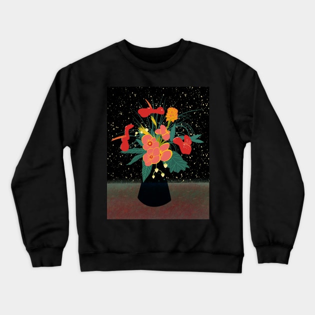 Bouquet of flowers Crewneck Sweatshirt by Mimie20